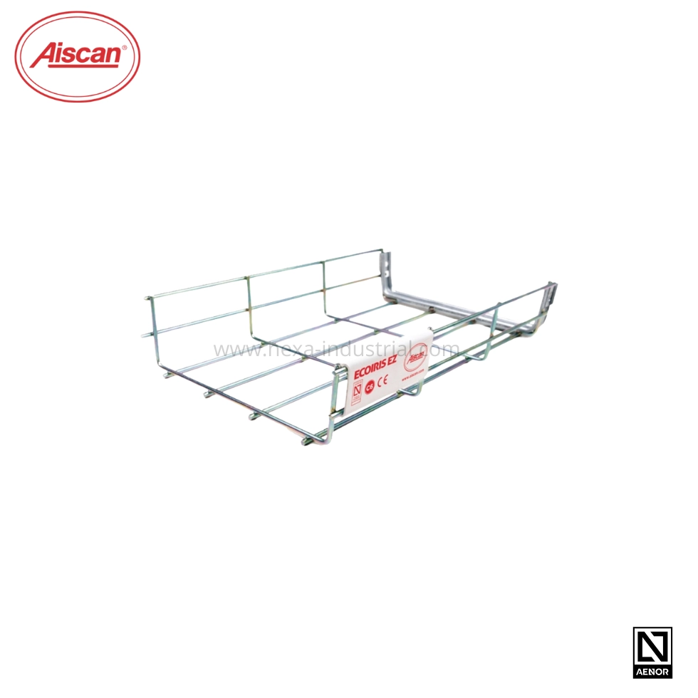 bandeja metálica tipo rejilla 60x60x3000mm ecoiris aiscan