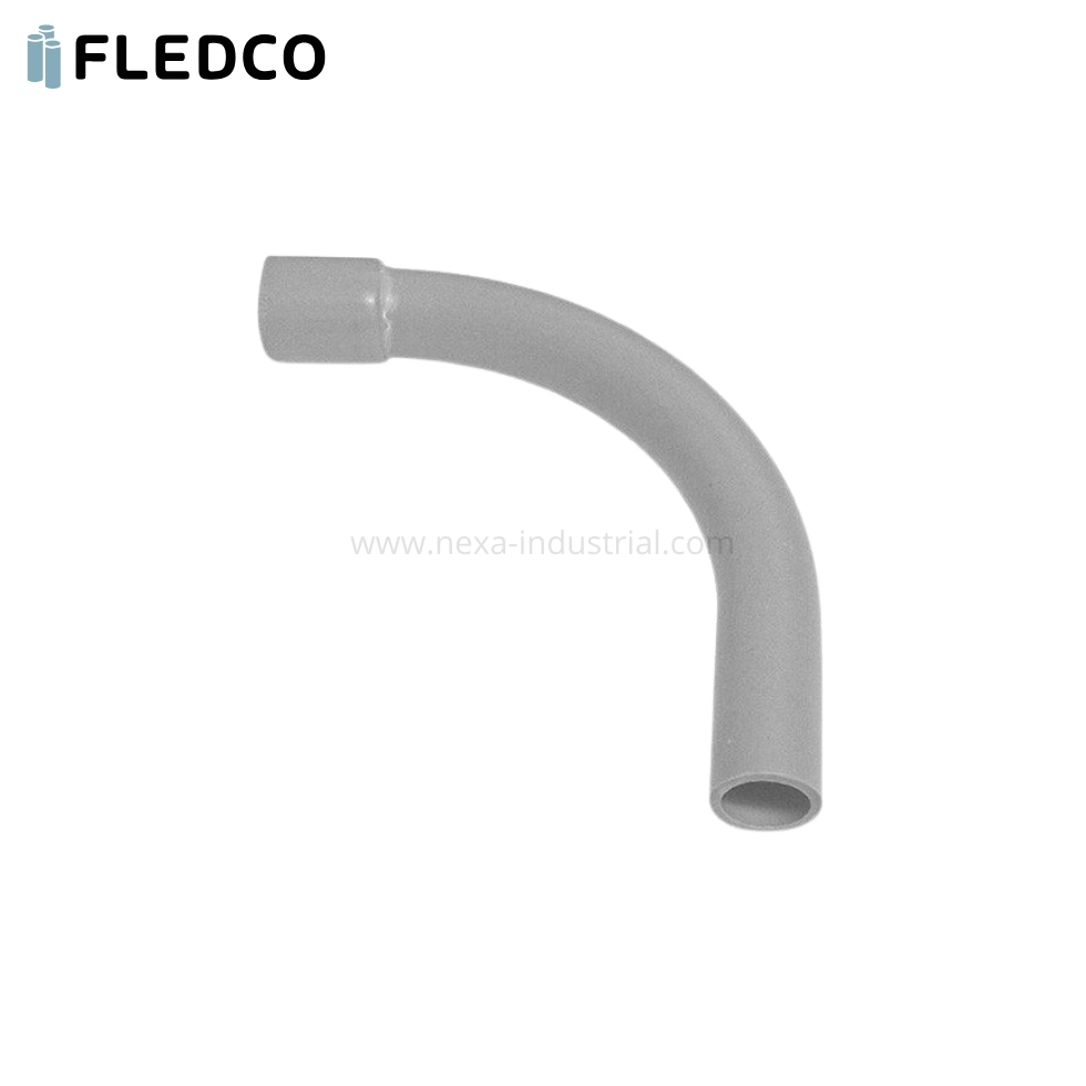 curva conduit pvc sch80 1/2" 90º fledco