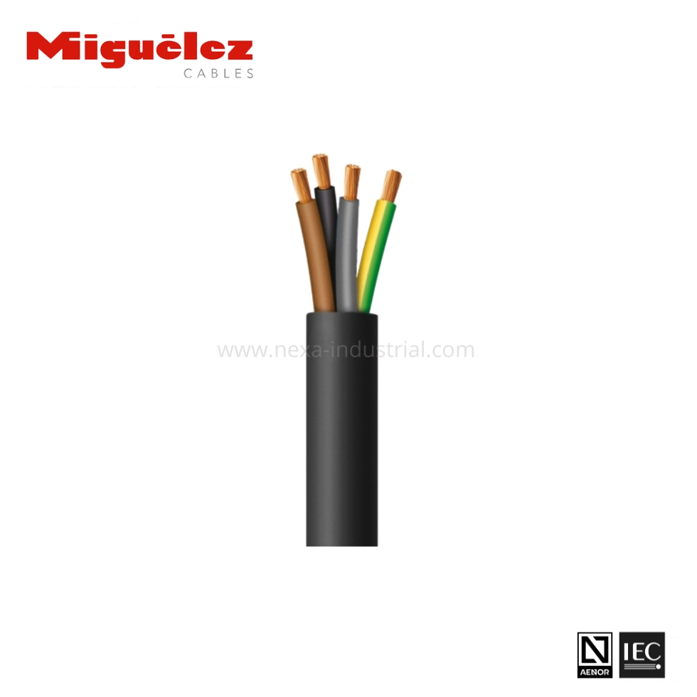 cable barryflex rv-k 4g1.5mm2 0.6/1kv miguelez