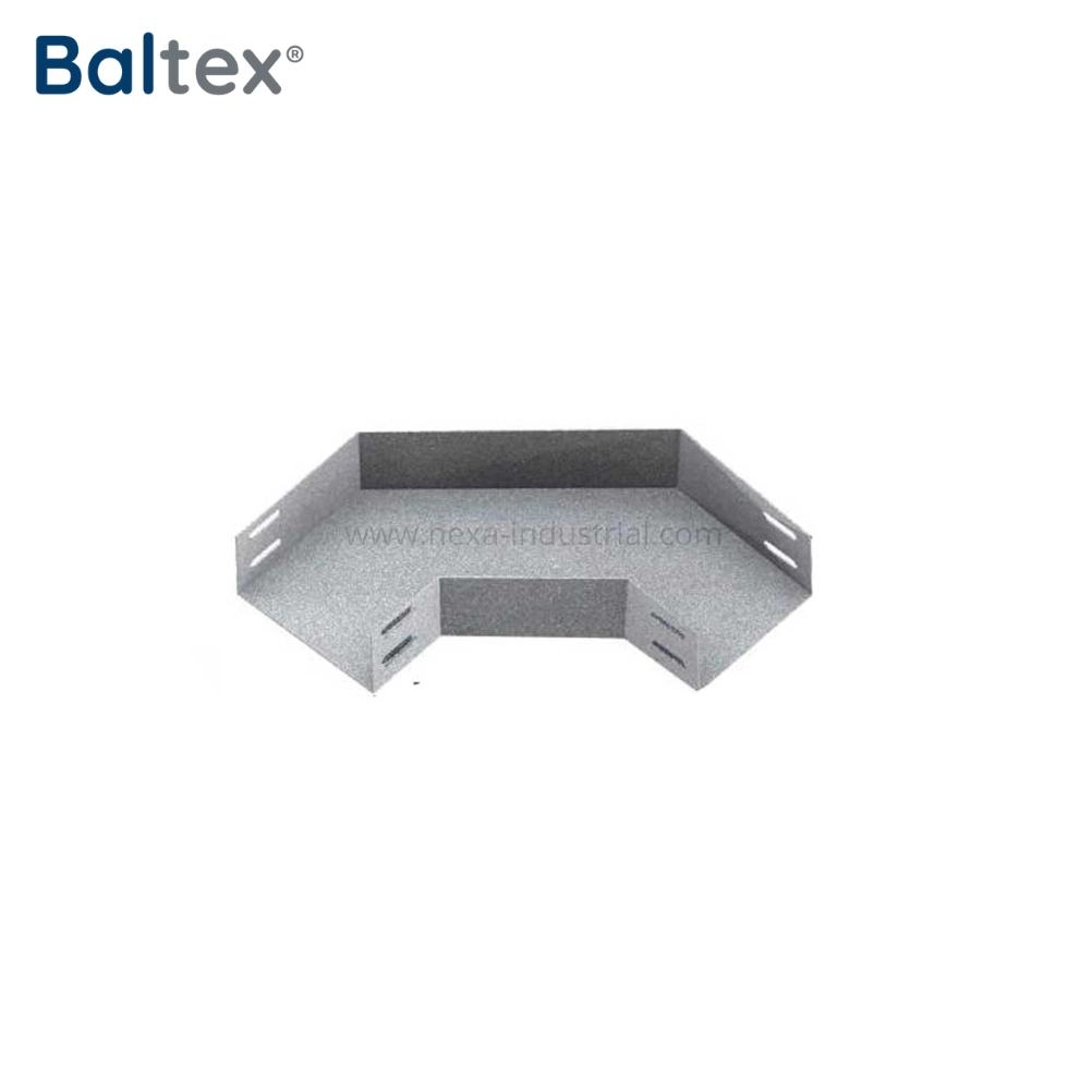 curva horizontal tipo lisa 100x100mm baltex