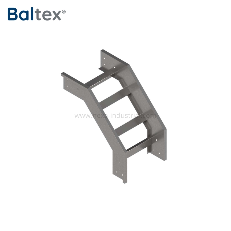 curva vertical externa tipo escalerilla 100x100mm baltex