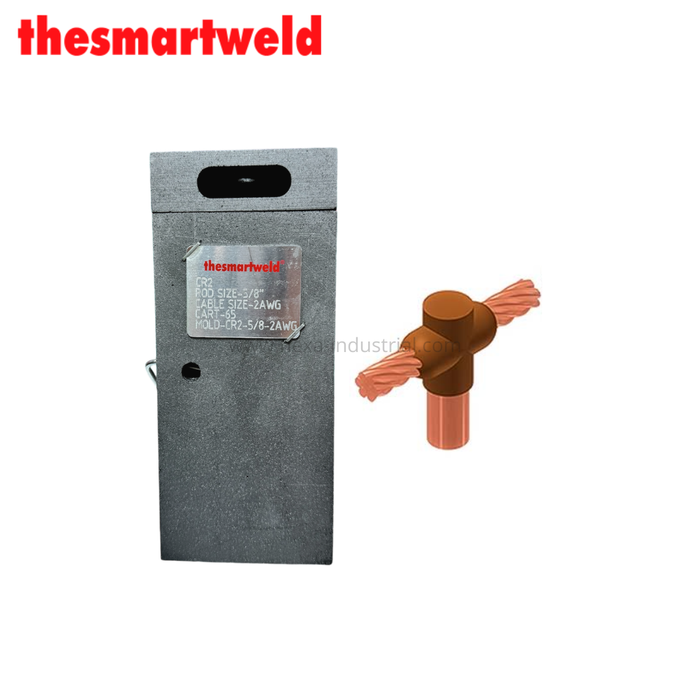 MOLDE DE GRAFITO TIPO T CR2 5/8-1/0 THESMARTWELD