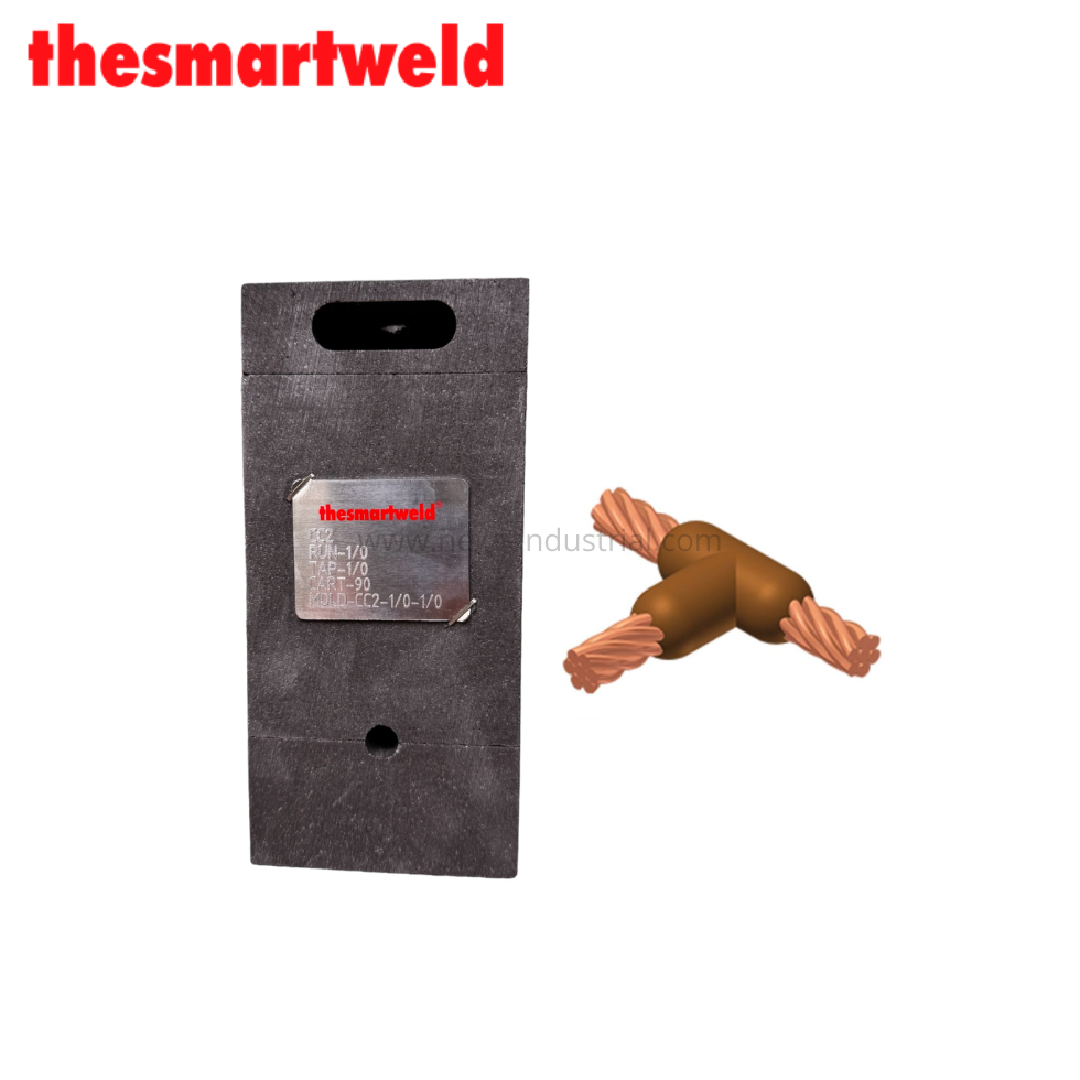 MOLDE DE GRAFITO TIPO T CC2 1/0-1/0 THESMARTWELD