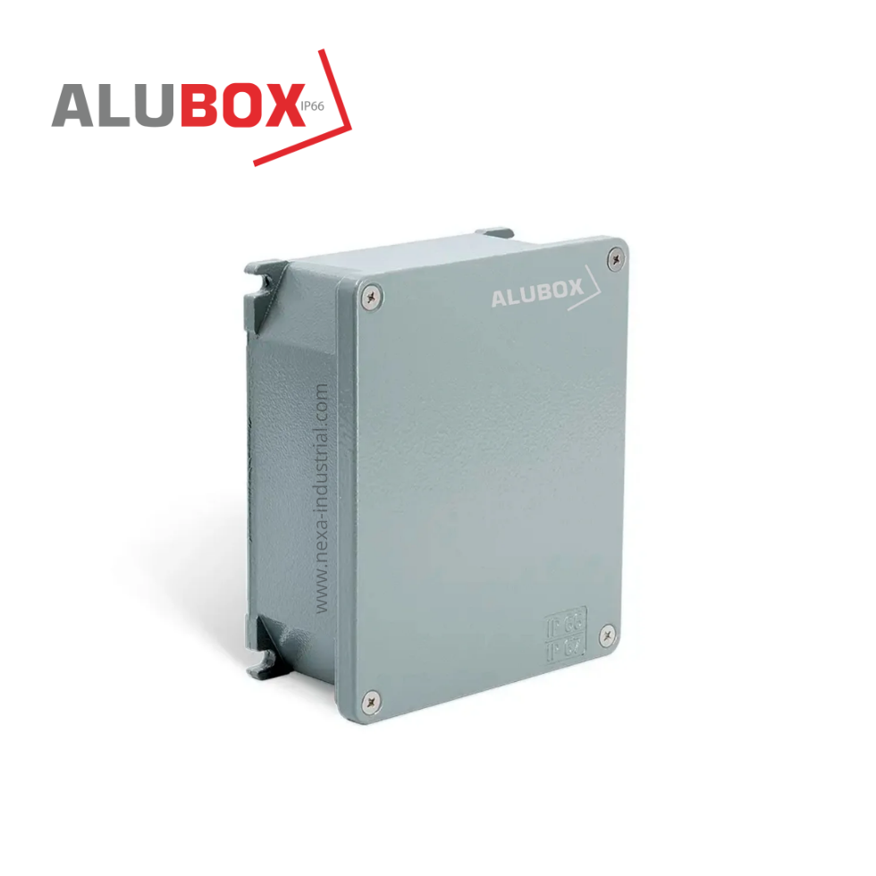 CAJA DE ALUMINIO HERMÉTICO 253x217x93mm – ALUBOX