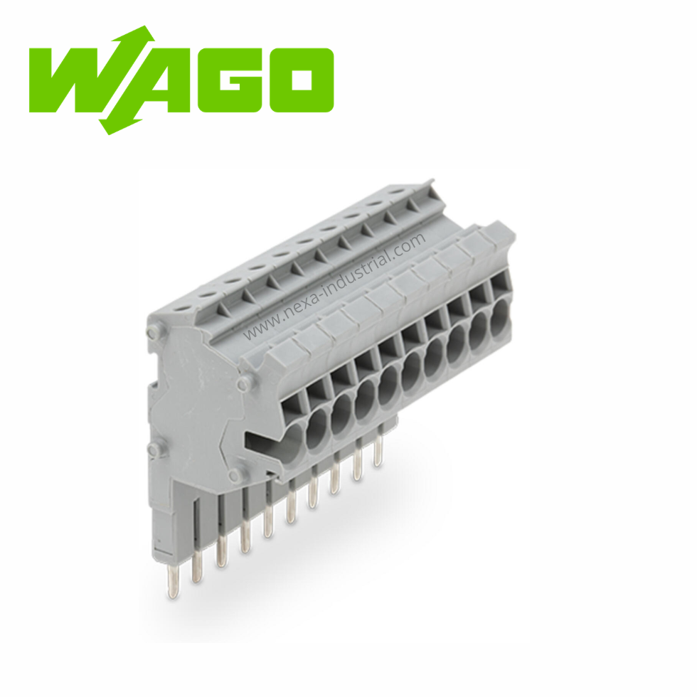 CONECTOR MODULAR TOPJOB®S P/RANURA DE CONTACTO DE PUENTE 10 POLOS – WAGO