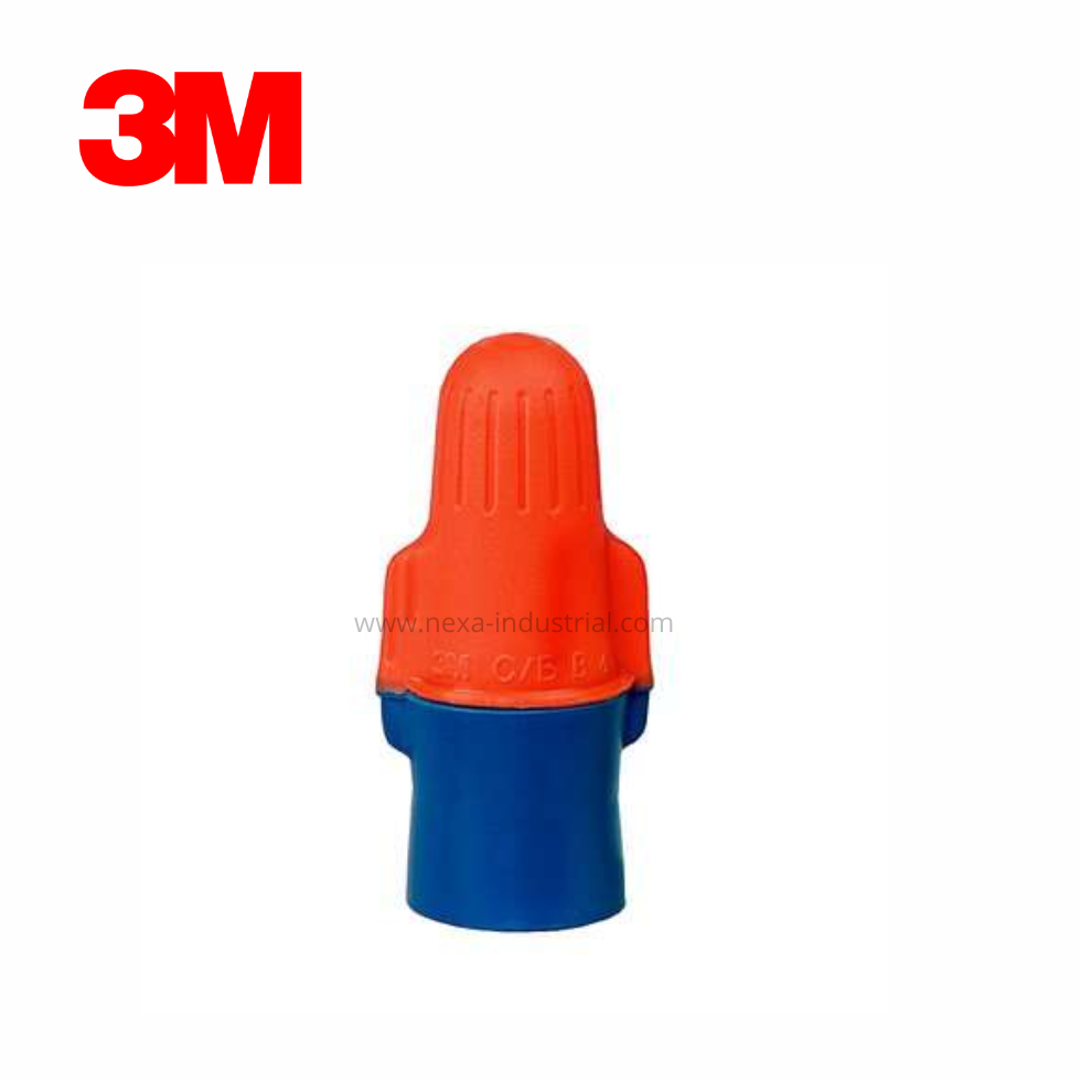 Conector para cable spring O/B+ resorte 22-14AWG naranja azul - 3M