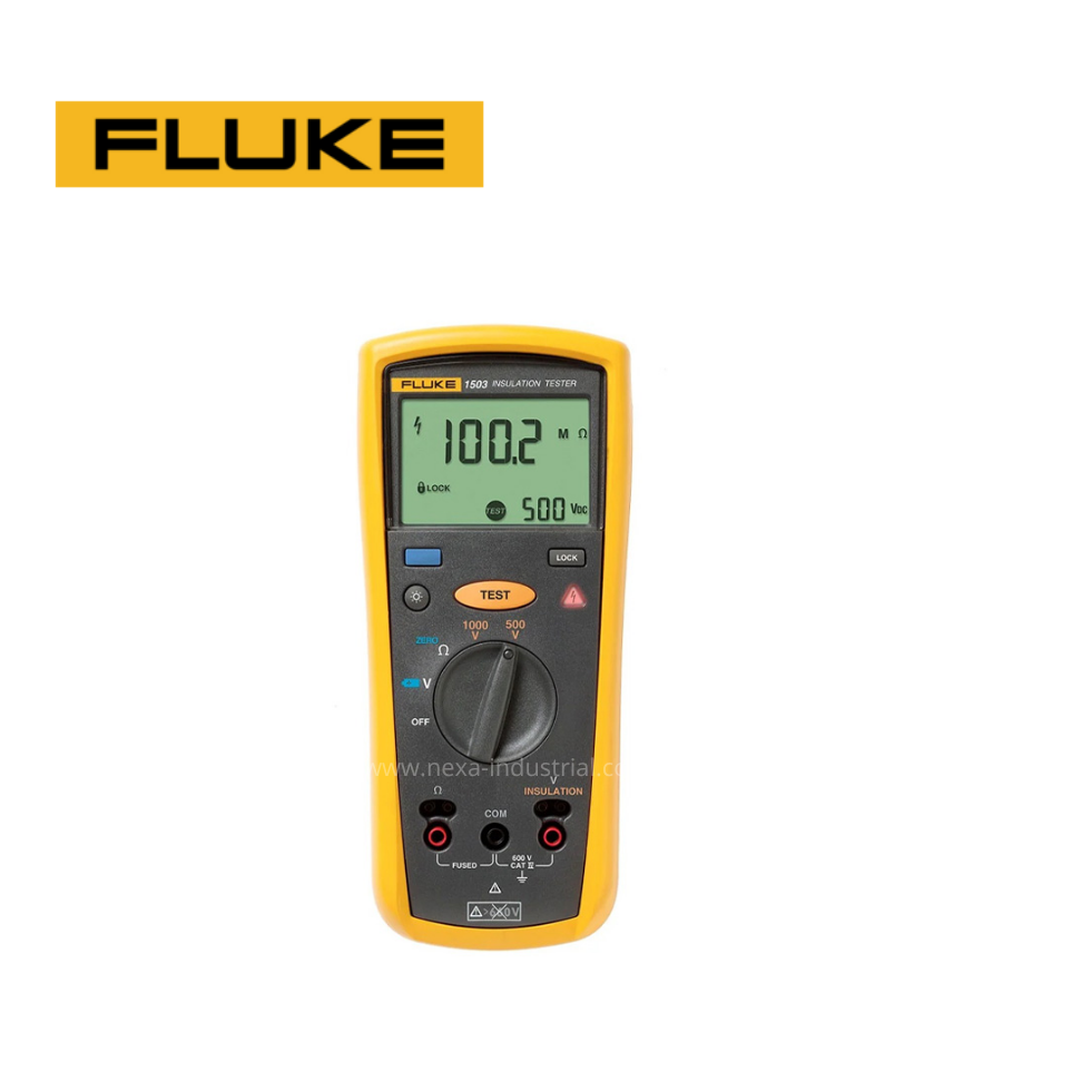 MEGOHMETRO DIGITAL, 600V AC/DC, IP40 – FLUKE