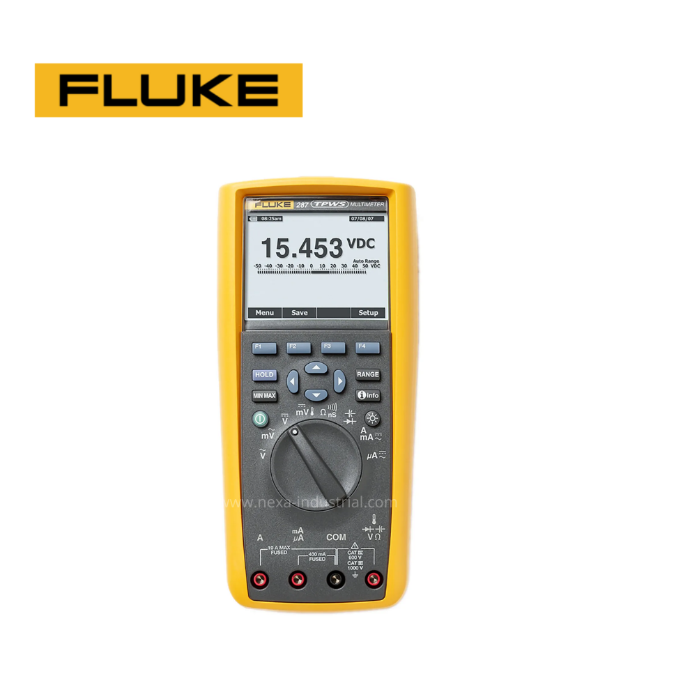 MULTIMETRO DIGITAL CON GRAFICOS SEÑAL 1000V – 10A AC/CC – 500M – FLUKE