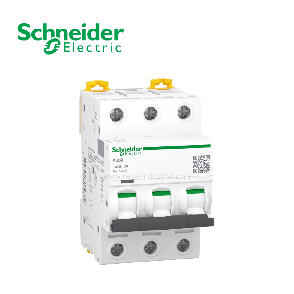 INTERRUPTOR TERMOMAGNETICO 3X10A ACTI 9 IC60N SCHNEIDER ELECTRIC