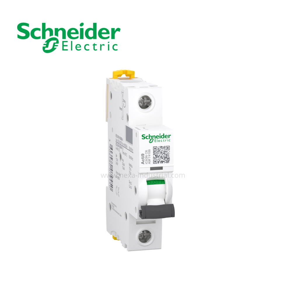 INTERRUPTOR TERMOMAGNETICO 1X10A ACTI 9 IC60N 20KA 220V SCHNEIDER ELECTRIC