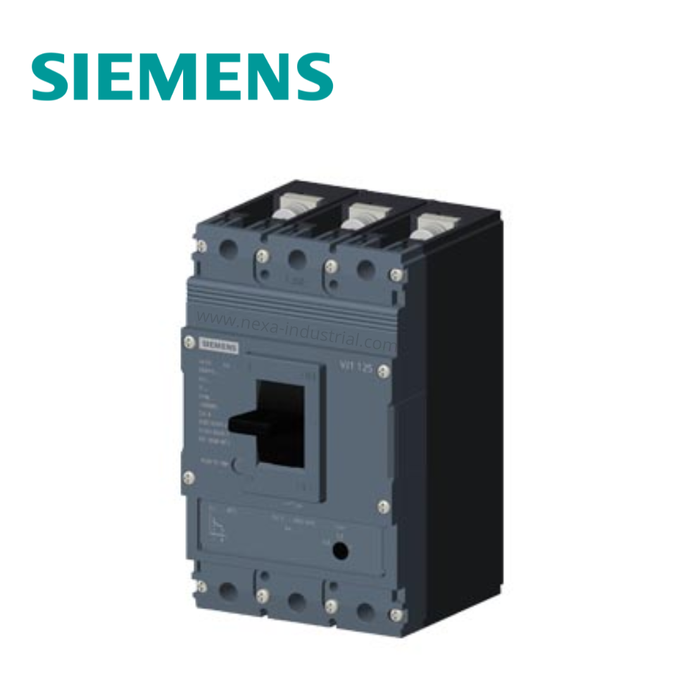 INTERRUPTOR TERMOMAGNETICO FIJO MCCB, 50A, 125A, 2P, 55kA/415V - SIEMENS