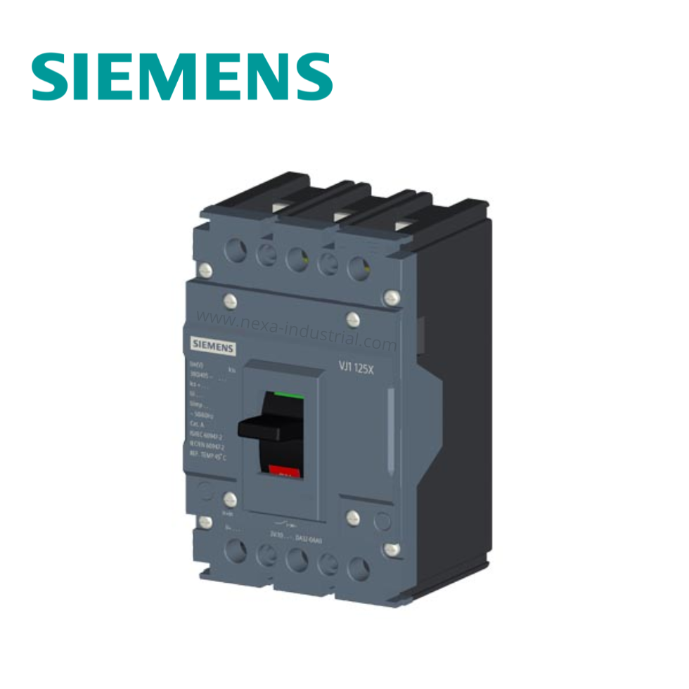 INTERRUPTOR TERMOMAGNETICO FIJO MCCB, 16A, 125A, 2P, 55kA/415V - SIEMENS