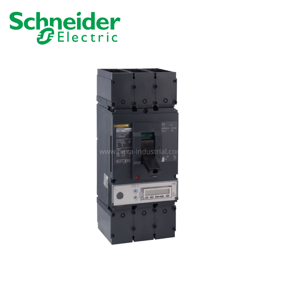 Interruptor termomagnético regulable 3x400A 25kA 600V micrologic 6.3A NEMA SCHNEIDER ELECTRIC