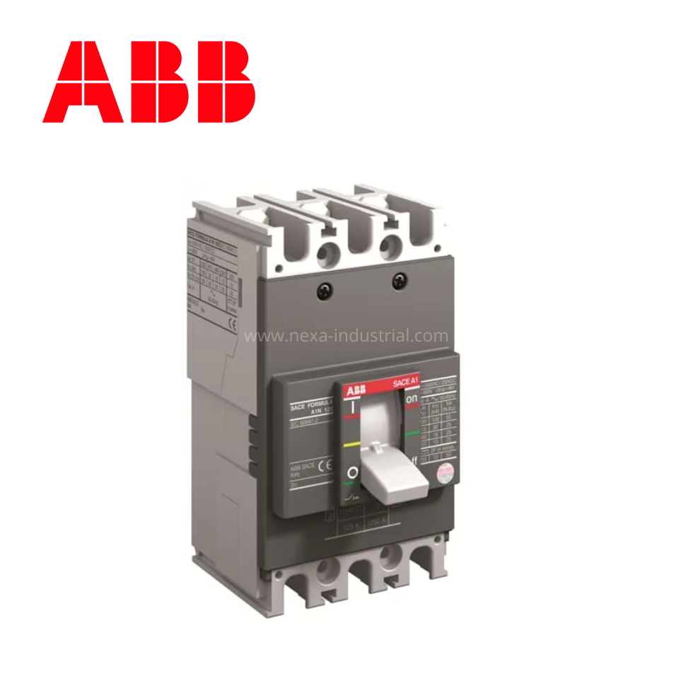 Interruptor termomagnético fijo 3x80A 25/15kA 220/440V ABB