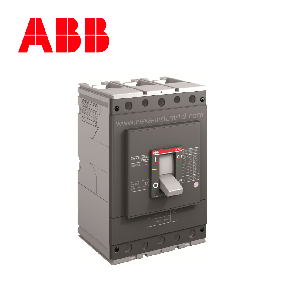 Interruptor termomagnético fijo 3x630A 85/36kA 220/440V ABB