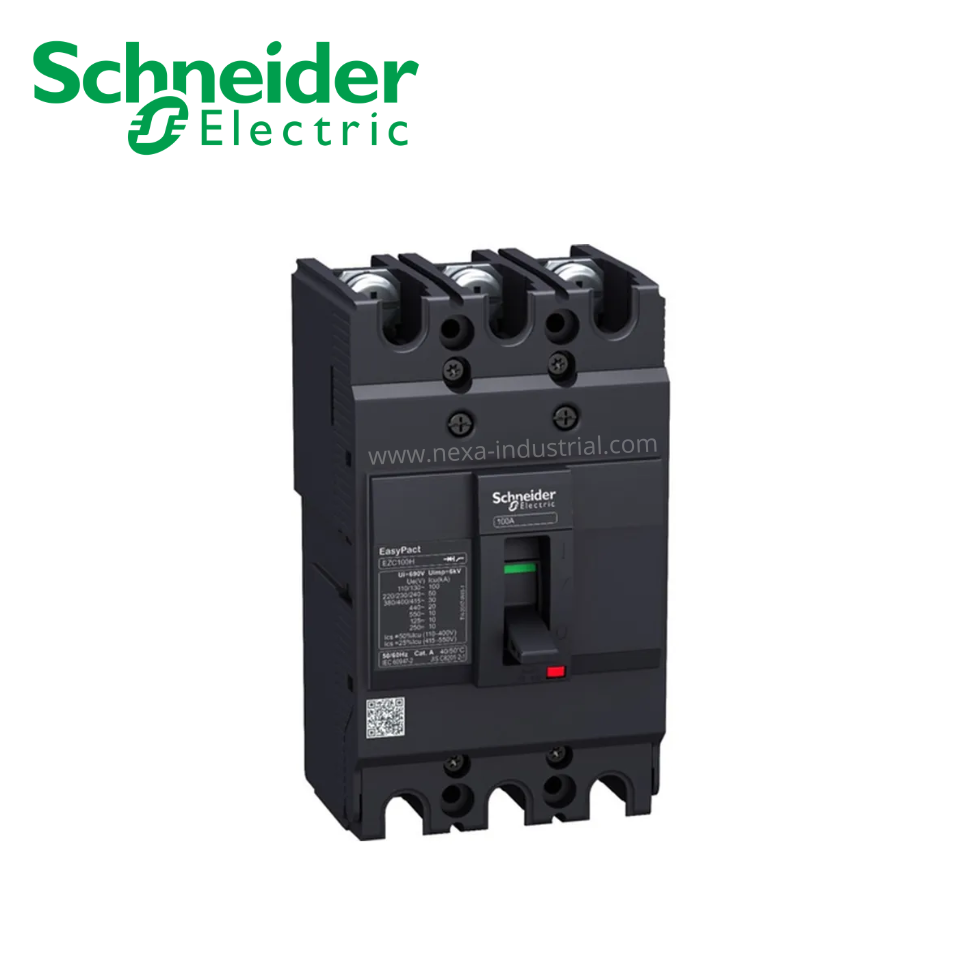 Interruptor termomagnético fijo 3x20A 25/18/10kA 240/380/440V EZC100 SCHNEIDER ELECTRIC