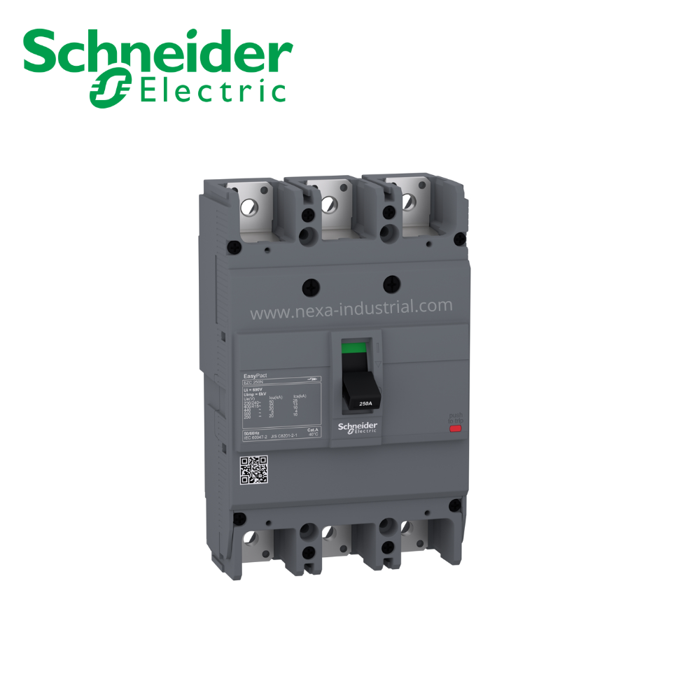 Interruptor termomagnético fijo 3x200A 25/18/10kA 240/380/440V EZC250 SCHNEIDER ELECTRIC