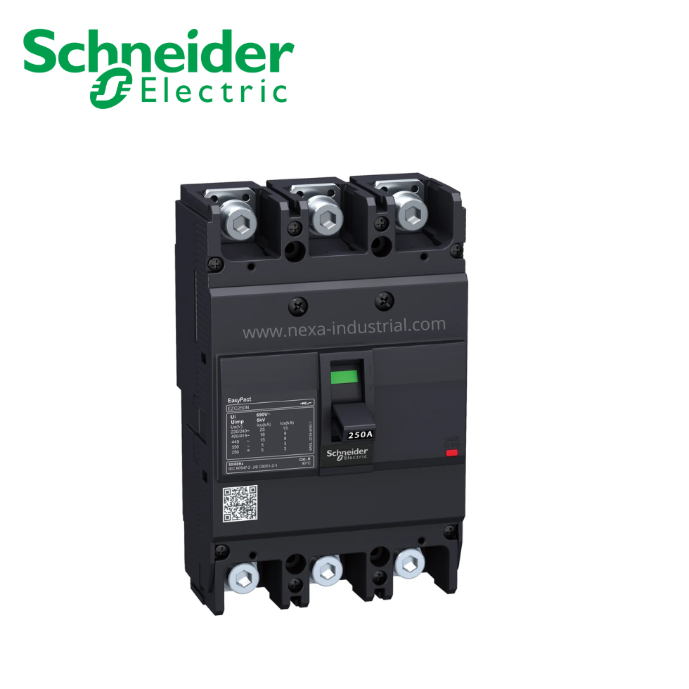 Interruptor termomagnético fijo 3x250A 50/25/20kA 240/380/440V SCHNEIDER ELECTRIC