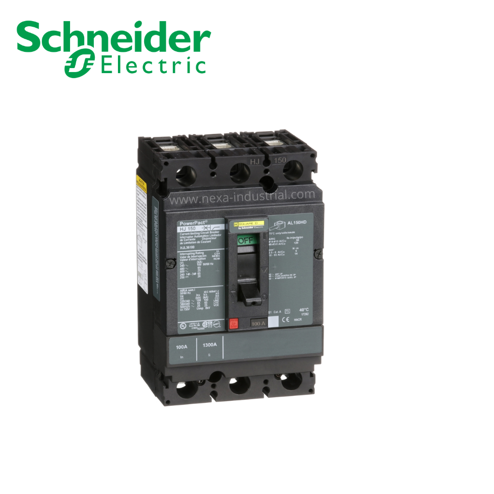 Interruptor termomagnético fijo 3X60A 65/35kA 240/480VAC powerpact H SCHNEIDER ELECTRIC