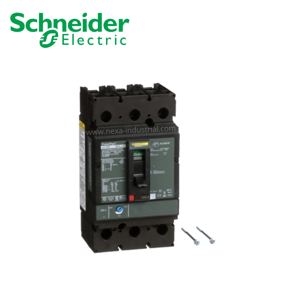Interruptor termomagnético fijo 3X225A 100/65kA 240/480VAC powerpact J SCHNEIDER ELECTRIC