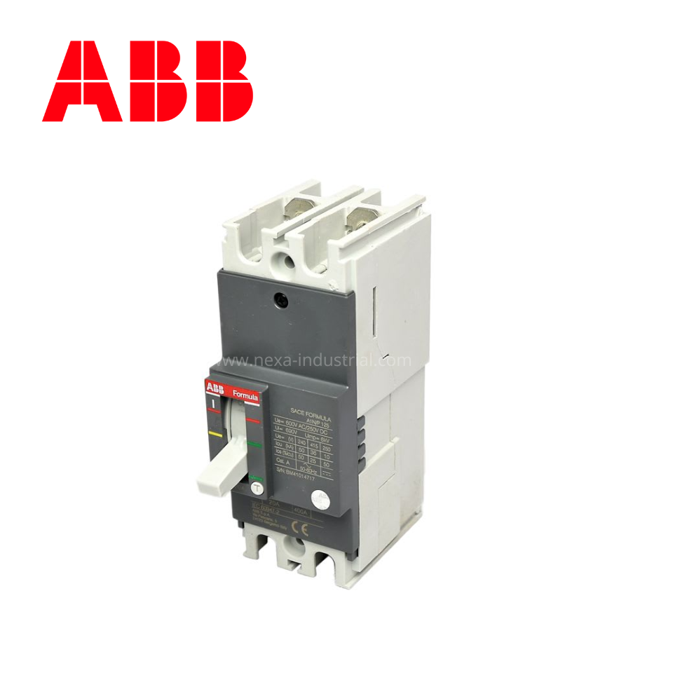Interruptor termomagnético fijo 2x63A 50/25kA 220/440V UE6 ABB