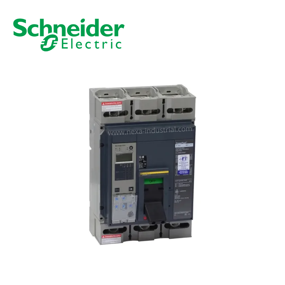 Interruptor termomagnético regulable 3X800A 65KA 600V MICROLOGIC 6.3A NEMA SCHNEIDER ELECTRIC