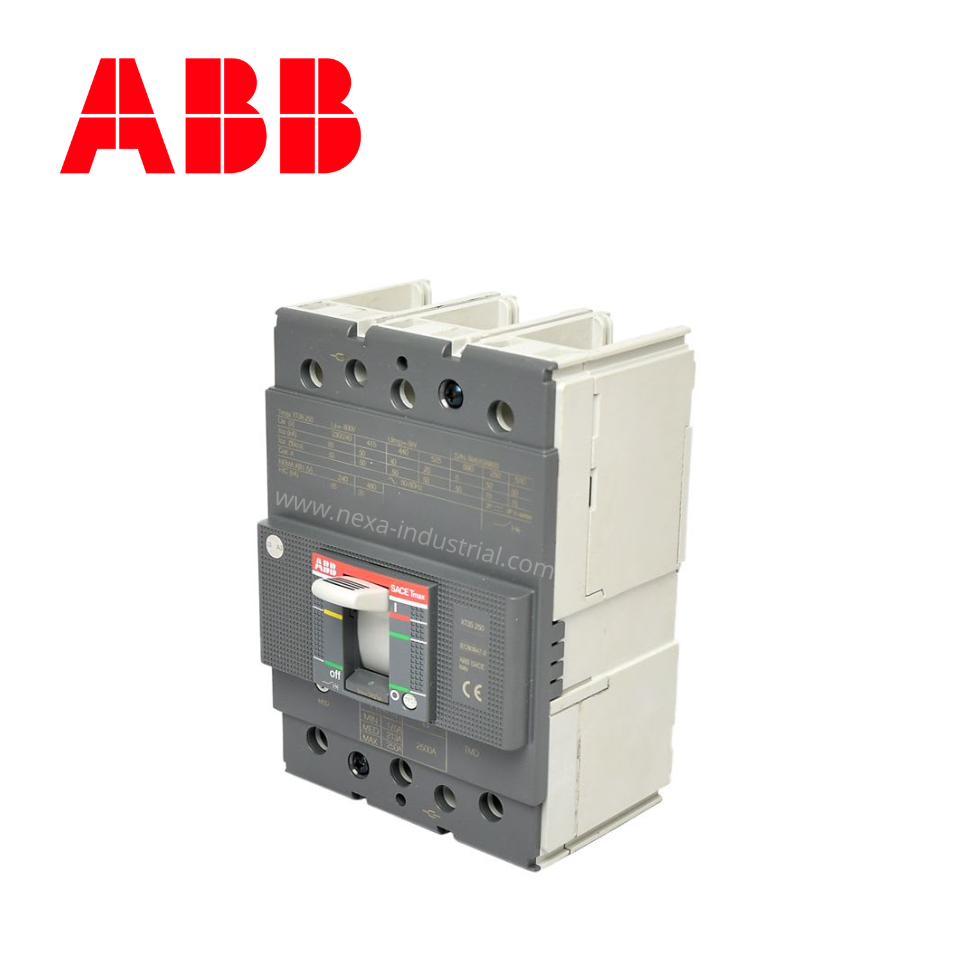 Interruptor termomagnético regulable 3×175-250A (690V) 85/40kA 220/440V ABB