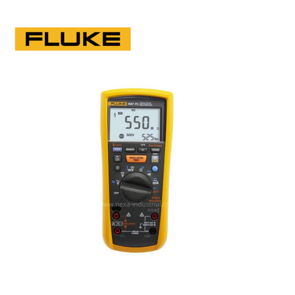 MULTIMETRO DIGITAL DE AISLAMIENTO 1000V 10A CAT-III/IV – FLUKE