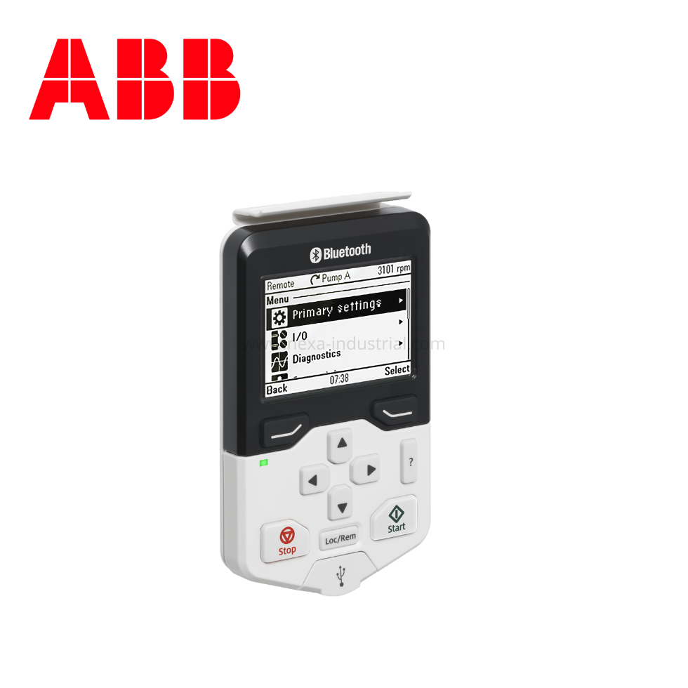 Panel asistente con bluetooth para variadores: ACS580, ACS880 ABB