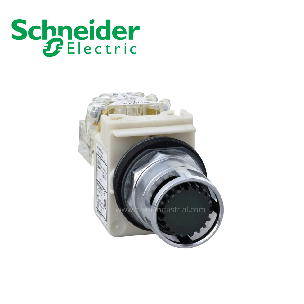 Pulsador luminoso verde 30mm 120VAC NEMA SCHNEIDER ELECTRIC