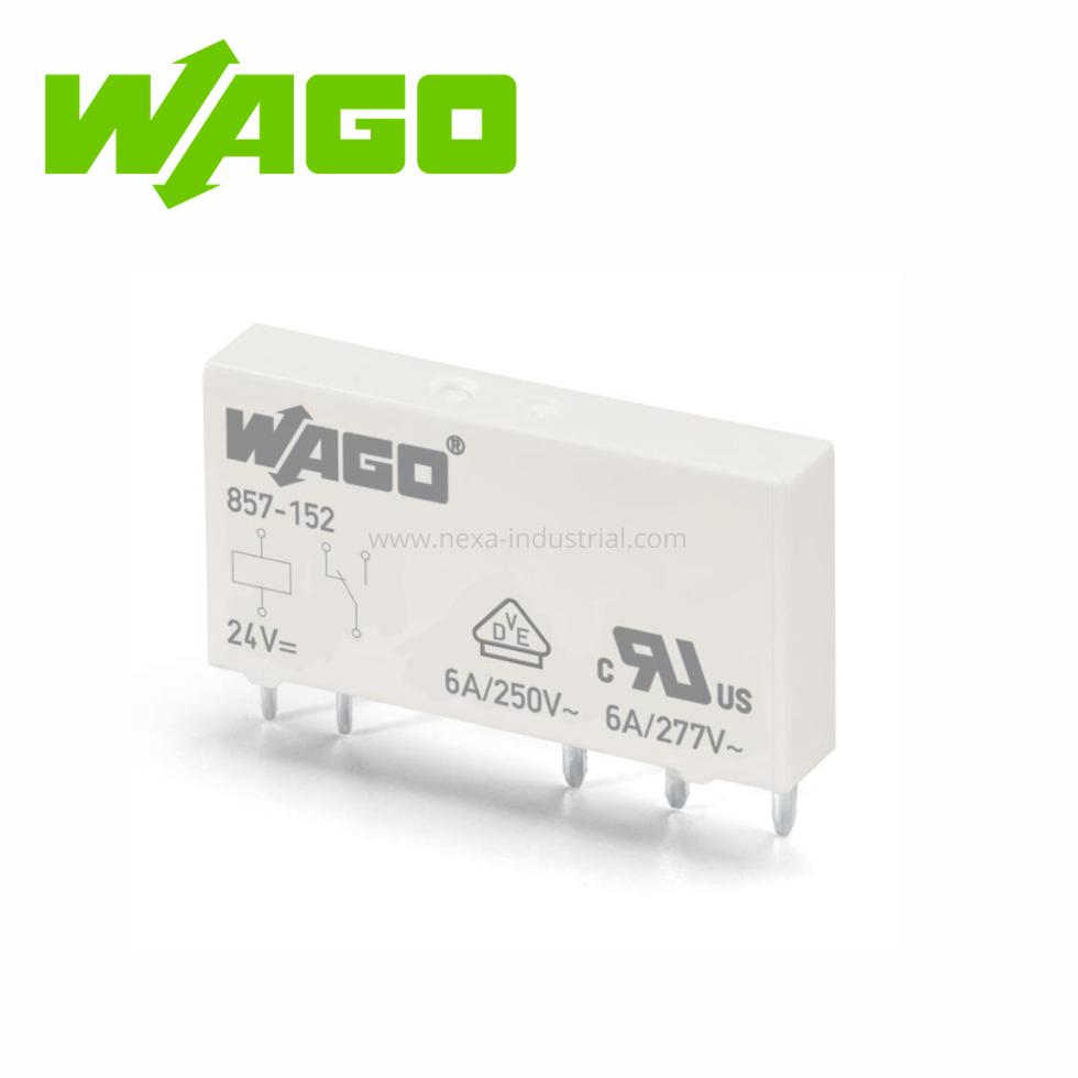 RELE BASICO 24VDC 1 CONTACTO INVERSOR 6A – WAGO