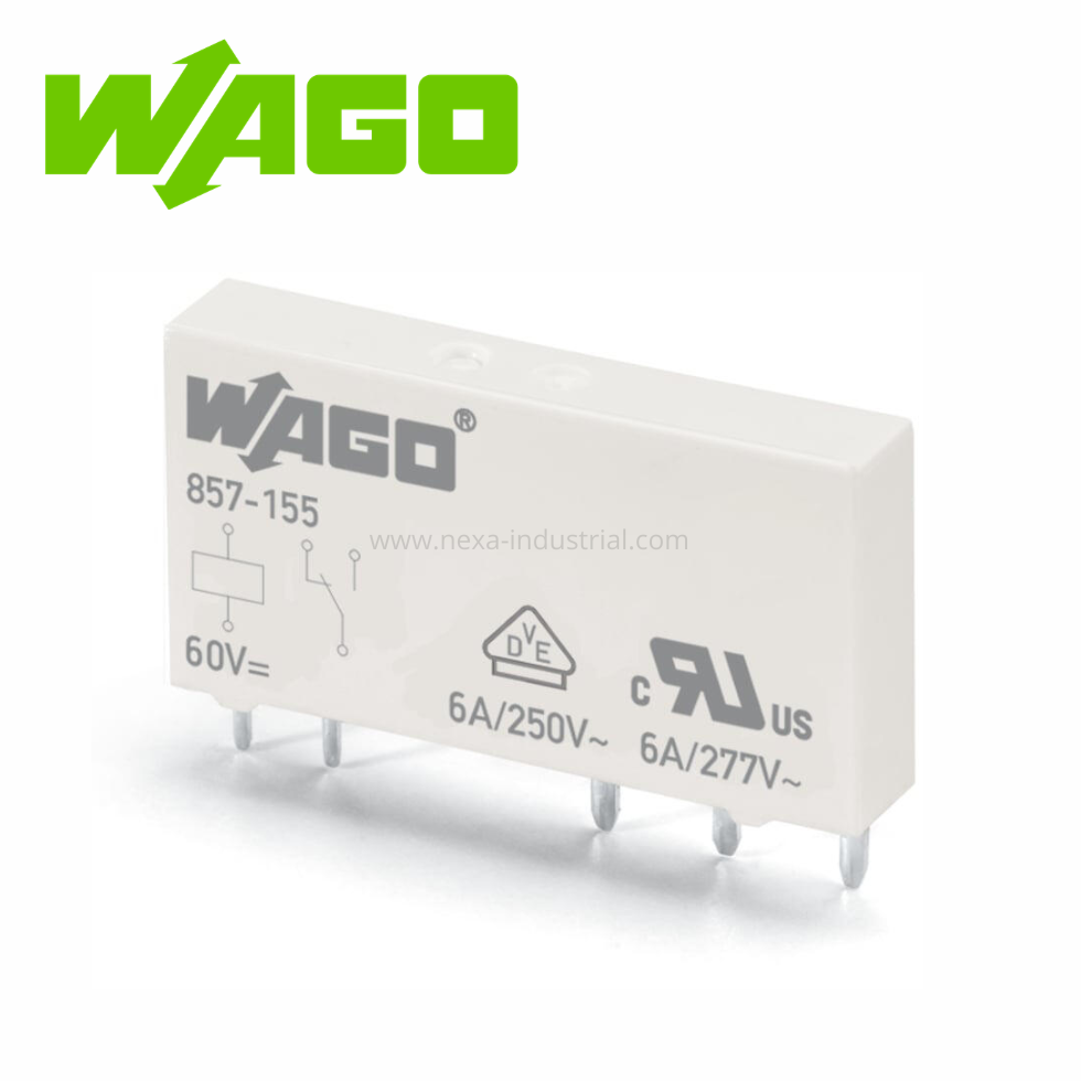 RELE BASICO 60VDC 1 CONTACTO INVERSOR 6A – WAGO