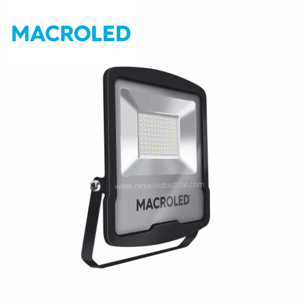 Reflector LED PRO FLSV2 100W/865 11000Lm BK – MACROLED