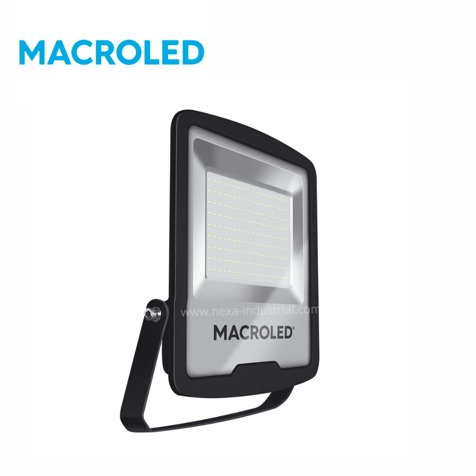 Reflector LED PRO FLSV2 150W/865 16500Lm BK – MACROLED