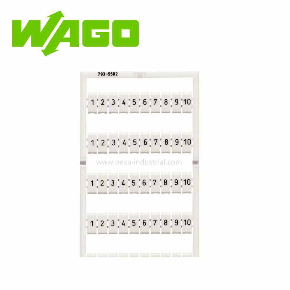 TARJETA DE MARCAJE WMB MODELO 793-5502 – WAGO
