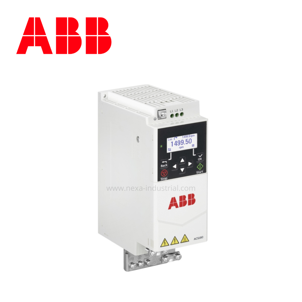 Variador de velocidad trifásico 200-240V 1HP 4.8A IP20 R0 ABB