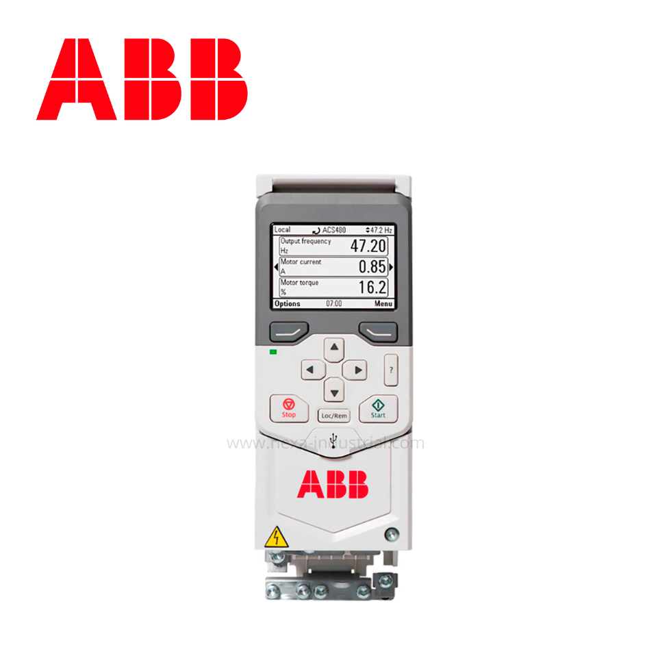 Variador de velocidad trifásico 380-480V 1HP 2.6A IP20 R1 ABB