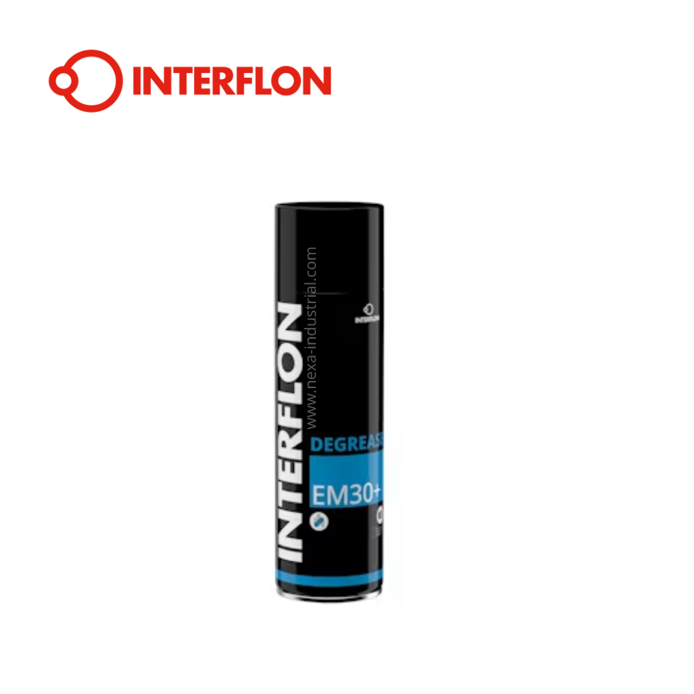Interflon Degreaser EM30+ (Aerosol) – Desengrasante Multiusos de Grado Alimentario