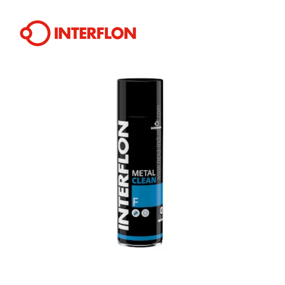 Interflon Metal Clean F (Aerosol) – Limpiador y Desengrasante Biodegradable de Evaporación Rápida