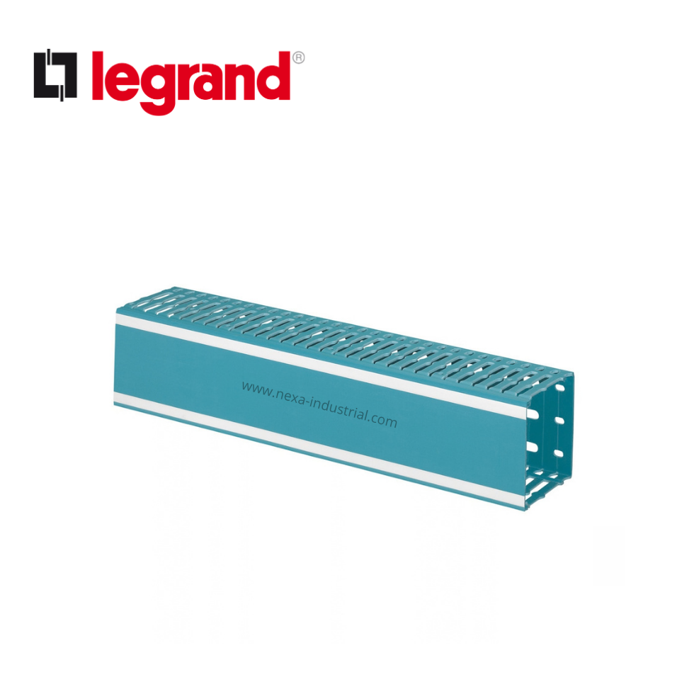 Canaleta ranurada de PVC 60x60mm LINA 25 2mts - LEGRAND