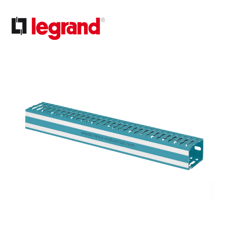 Canaleta ranurada de PVC 60x80mm LINA 25 2mts - LEGRAND