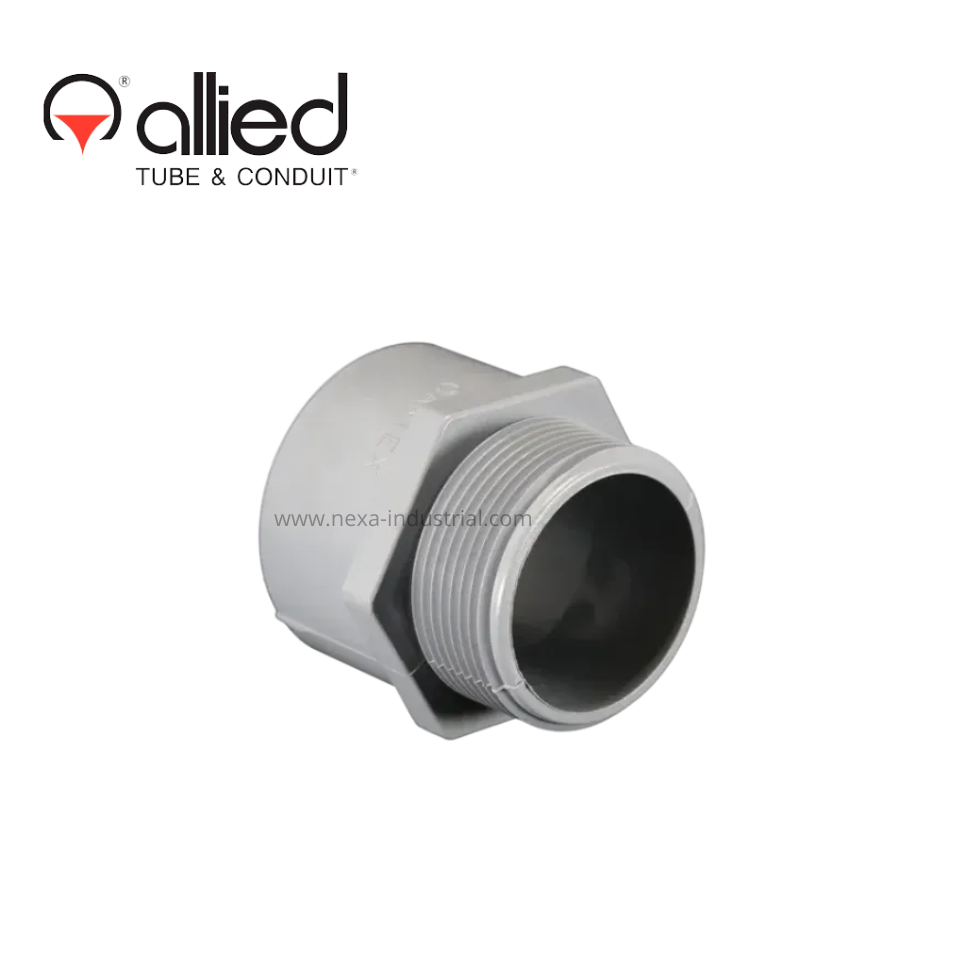 ADAPTADOR MACHO PVC SCH40 1/2" UL - ALLIED