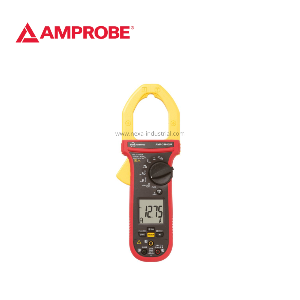 PINZA AMPERIMETRICA 600A AC/DC 60K 2500ΜF TRU RMS