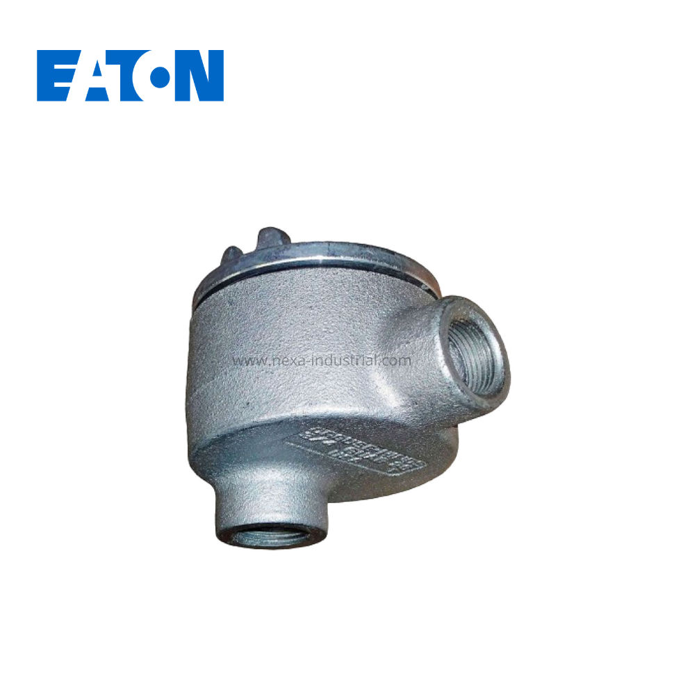 Caja de derivación redonda B 3/4″ c/tapa rosca serie GUAB Crouse Hinds