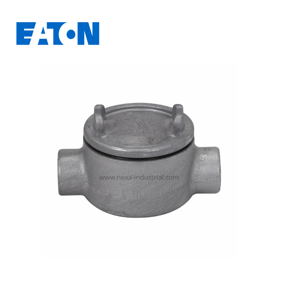 Caja de derivación redonda C 3/4″ c/tapa rosca serie GUAC Crouse Hinds