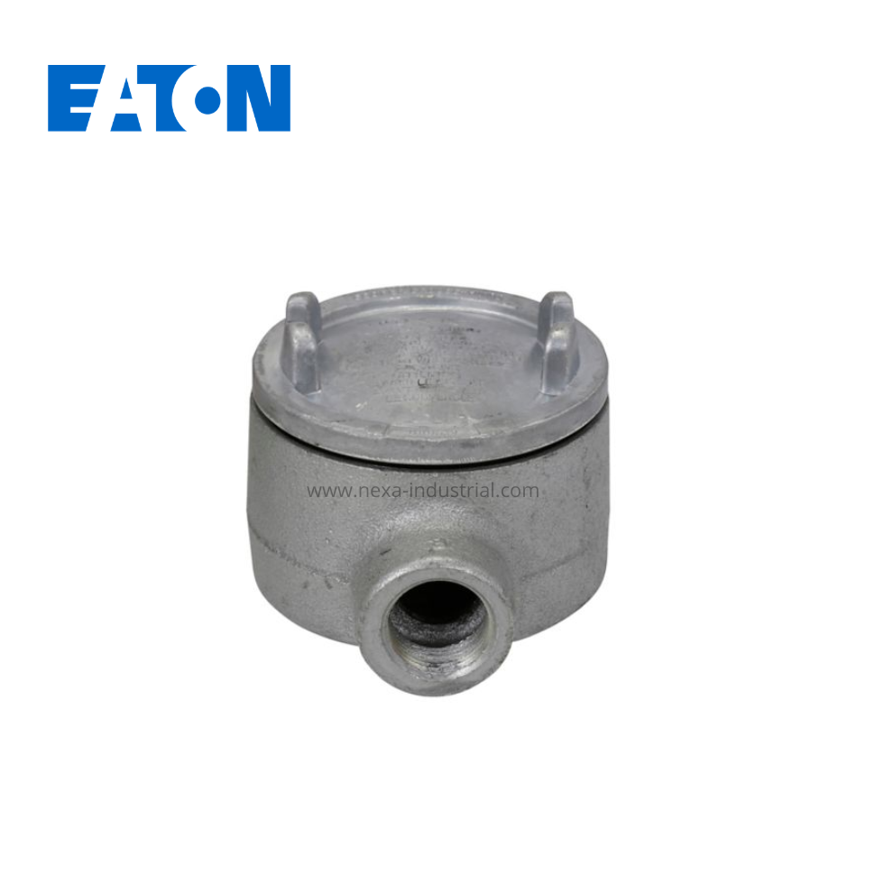 Caja de derivación redonda 3/4″ c/tapa rosca serie GUA Crouse Hinds