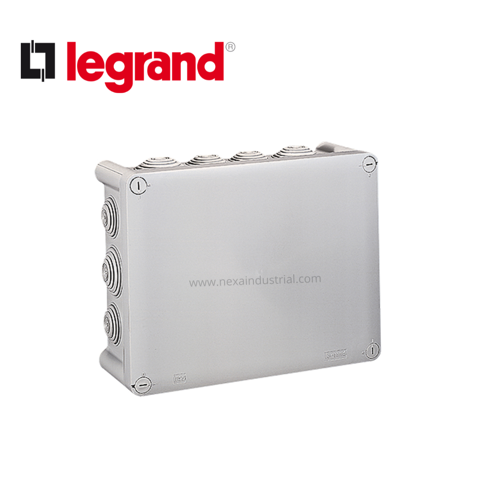 CAJA DERIVACION PVC 220X170X86MM ADOS IP55 14 CONOS PLEXO - LEGRAND