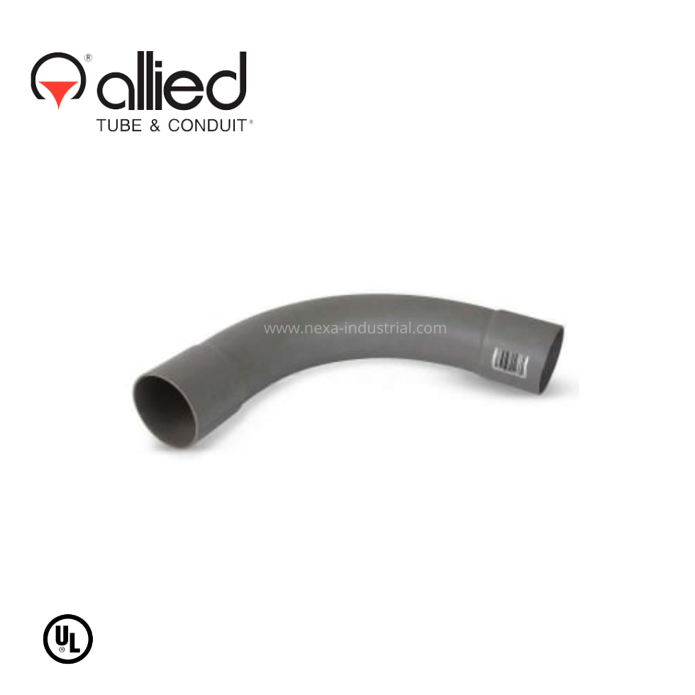 CURVA PVC SCH40 1/2" 90° UL651 - ALLIED