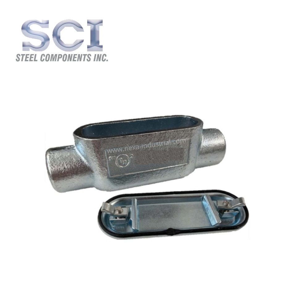 Caja Condulet de Hierro tipo C 1/2″ con Tapa y Empaquetadura MC1CG SCI