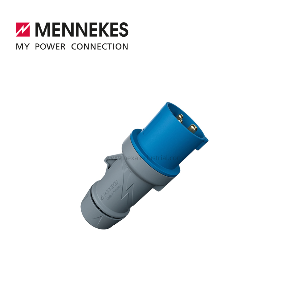 ENCHUFE AZUL 32A 250V 2P+T IP44 POWERTOP XTRA – MENNESKES